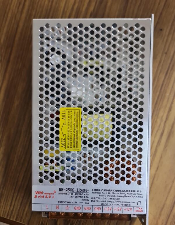 Power Supply(12V,12V,12V)
