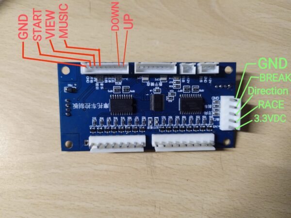 Super Bike 2 MINI IO PCB Board(Blue)