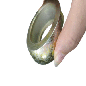 BRASS-PLATED METALLIC CONDUCTIVE PICK-UP WHEEL FOR ELECTRIC BUMPER CARS