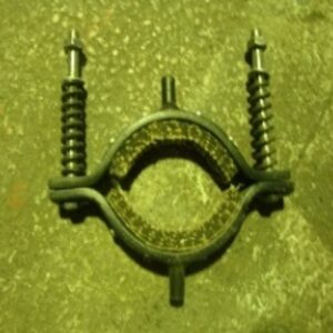 HEAVY-DUTY ELECTRIC BUMPER CAR MOTOR BRAKE SHOE ASSEMBLY WITH DOUBLE TENSION REBOUND SPRINGS