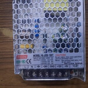 SHIDE HL-LRS-100T TRIPLE OUTPUT SWITCHING POWER SUPPLY BOX (+5V +12V +24V)
