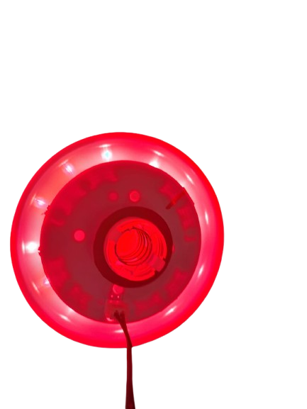 led 85 mm push button red
